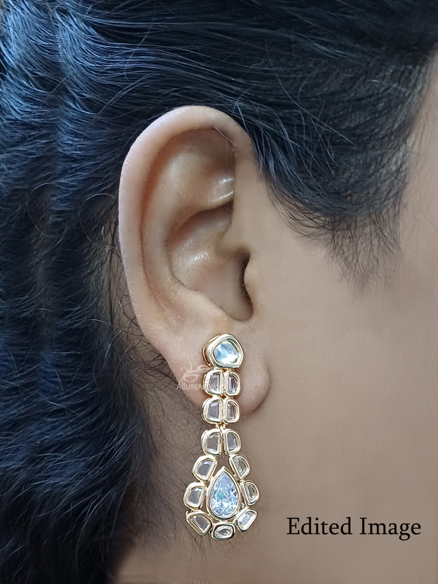 Uncut Earrings